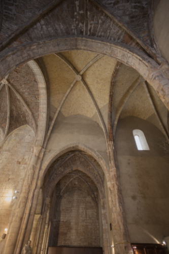 Bóveda del crucero de la iglesia del monasterio de Benifassa